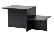 Tavolino in legno "Harmony" 80 x 40 x 40 cm - Legno nero