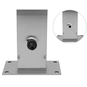 Doccia da Giardino in Acciaio Inox Quadrata cod mxl 48426