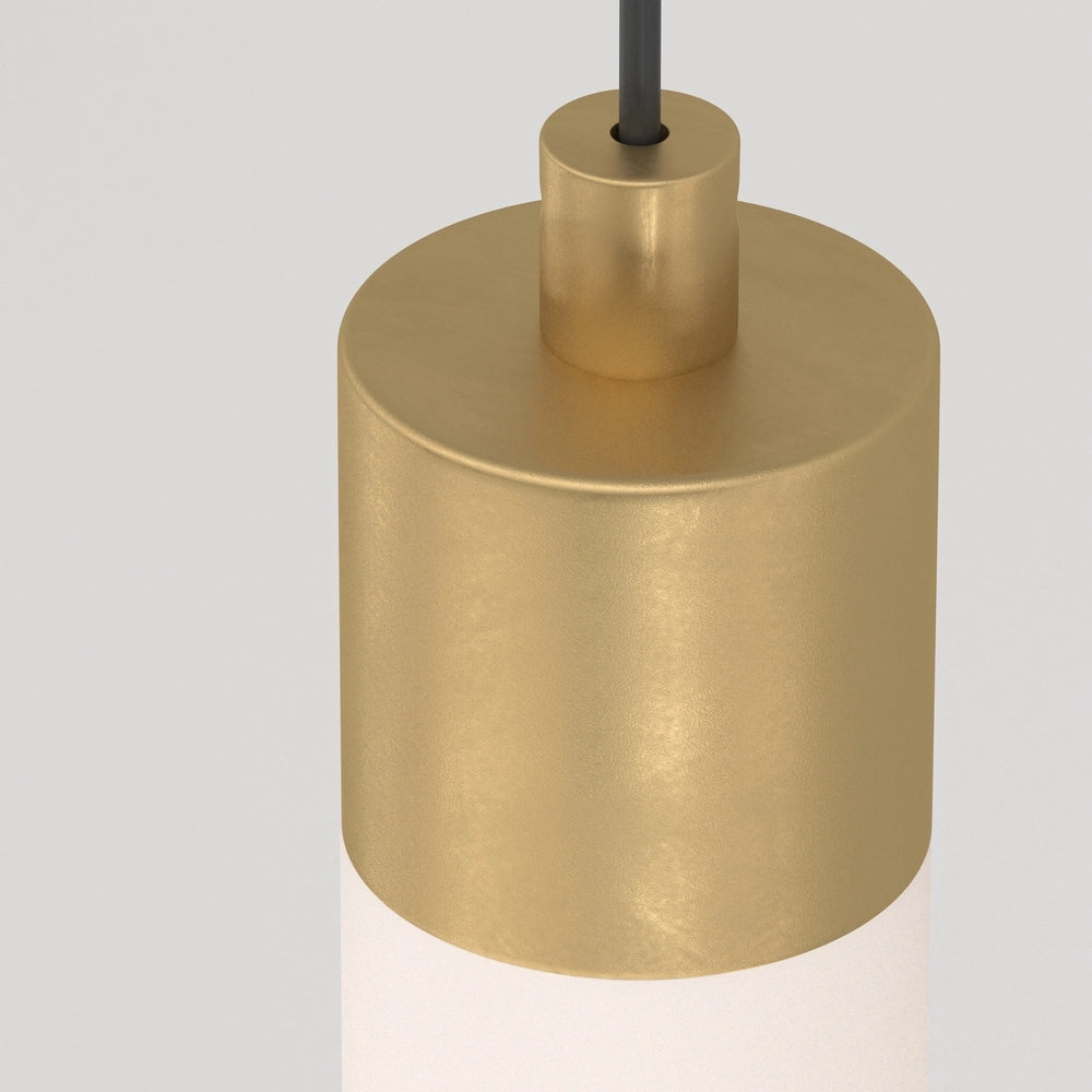 Lampadario A Sospensione Moderno Ray Alluminio Oro Luce Led Integrato 20W
