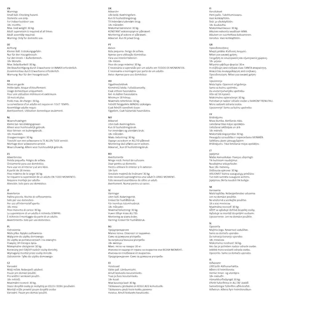 Panca da Picnic per Bambini 89,5x84,5x48 cm in Polipropilene 94212