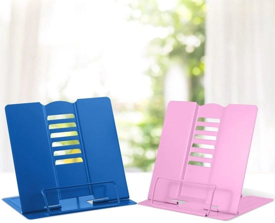Supporto per libri Robusto - Regolabile - Leggero - Libro di cucina/Manuale - Libro per tablet/Musica - 1 pezzo - Supporto per libri