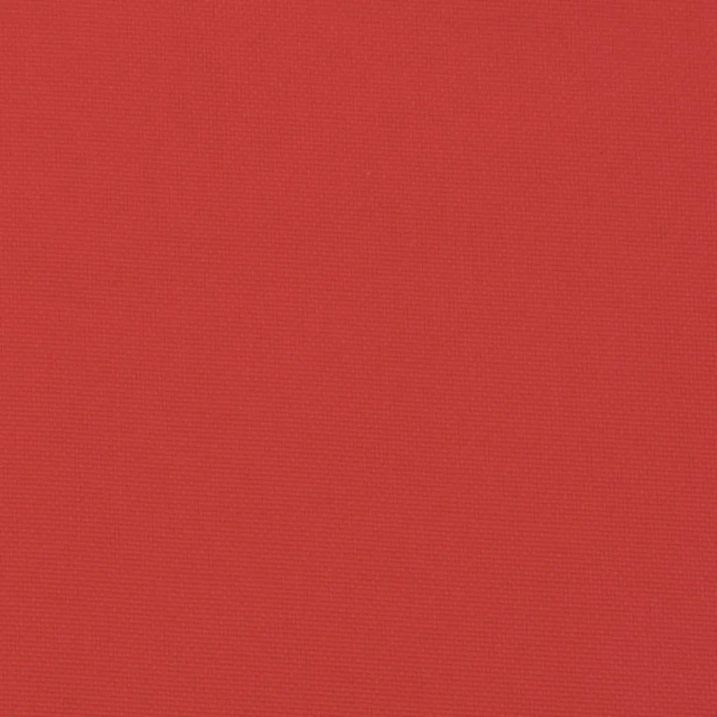 Cuscini per Pallet 6 pz Rossi 50x50x7 cm Tessuto Oxford 361527