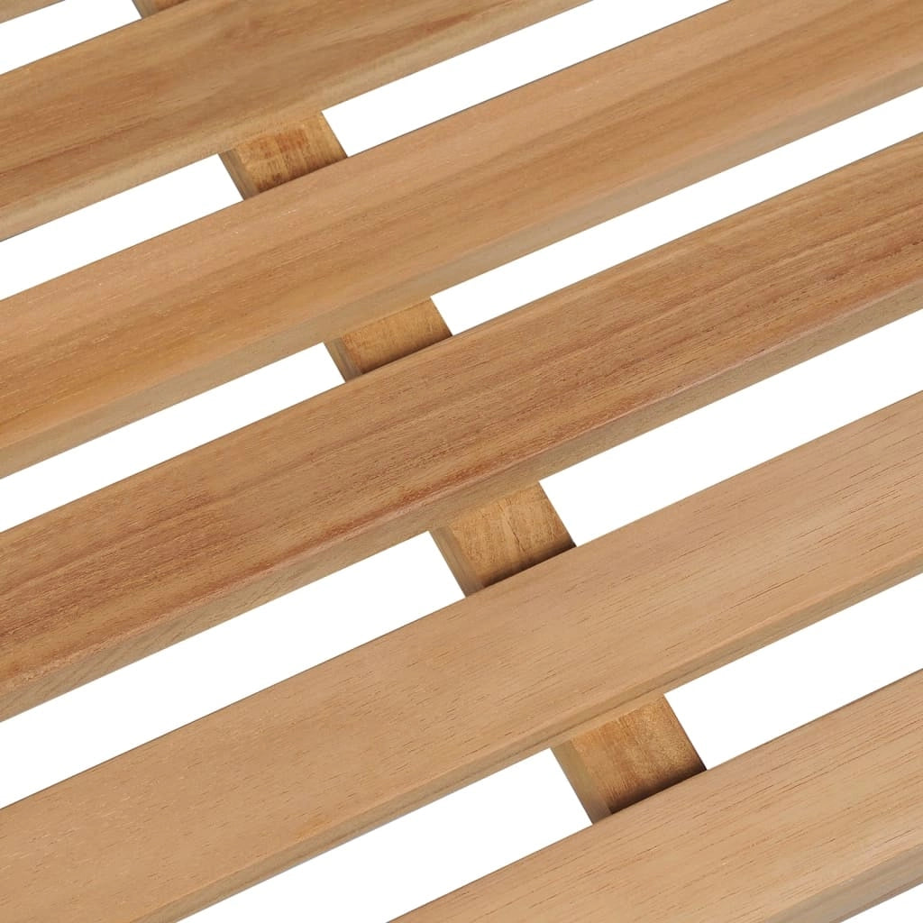 Panca da giardino mobili da esterno per patio terrazza 228 x 62,5 x 90 cm legno massello di teak 02_0011303