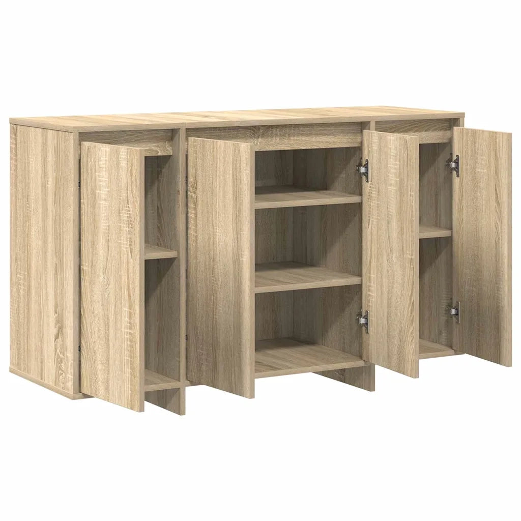 Credenza rovere sonoma 120 x 41 x 75 cm Legno multistrato 3333898