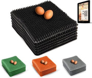 Set di 6 cuscini per nidi per galline - Inclusa guida e-book per allevamento galline | Cuscini per nidi per galline per recinti, nidi e coperte per galline