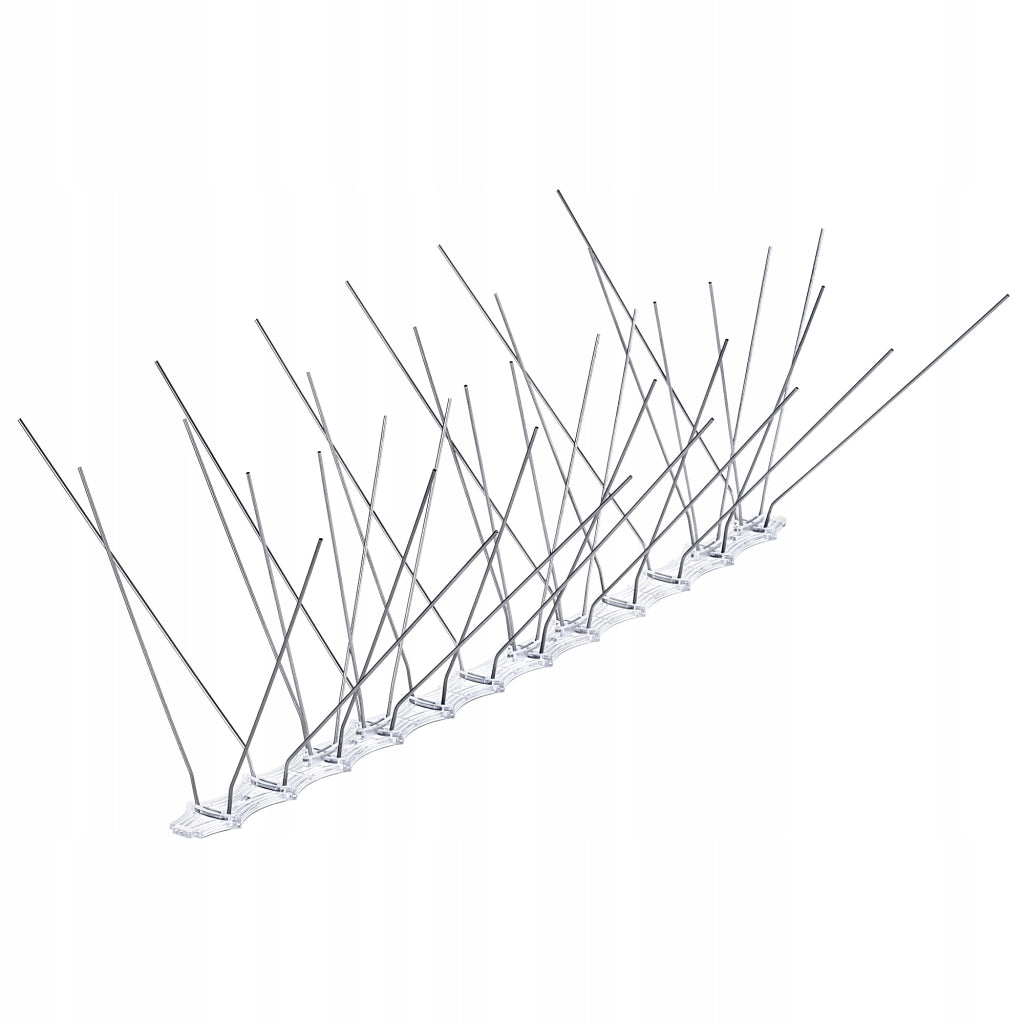 KADAX Punte anti-piccioni in acciaio inox, 26 cm, dense e resistenti, 9 pezzi, 3M
