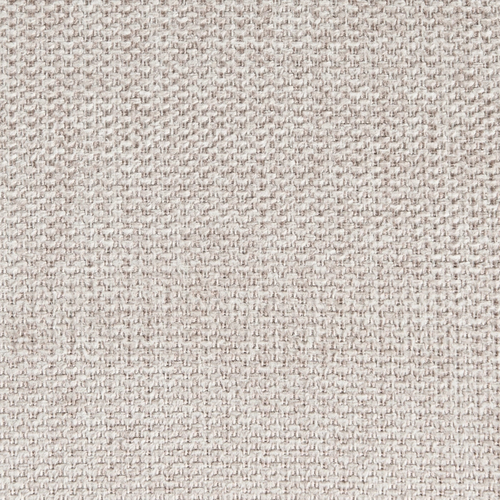 Set di 4 sedie da pranzo in tessuto Tappezzeria beige chiaro Gambe in metallo nero Design moderno e retrò