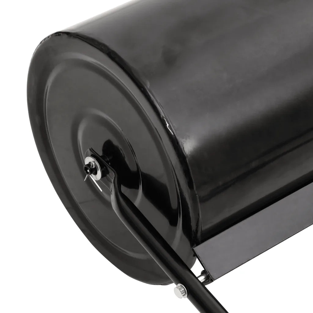 Rullo da Giardino trainabile con Aeratore a Morsetti Nero 63 L in Ferro 3308005