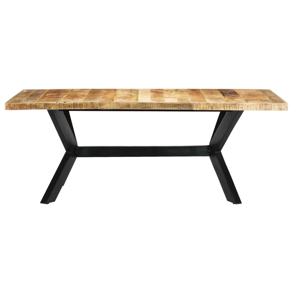 Tavolo da Pranzo 200x100x75 cm in Legno Massello di Mango 247427