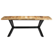 Tavolo da Pranzo 200x100x75 cm in Legno Massello di Mango 247427