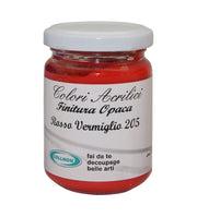 COLORE ACRILICO ML 125 ROSSO CARMINIO
