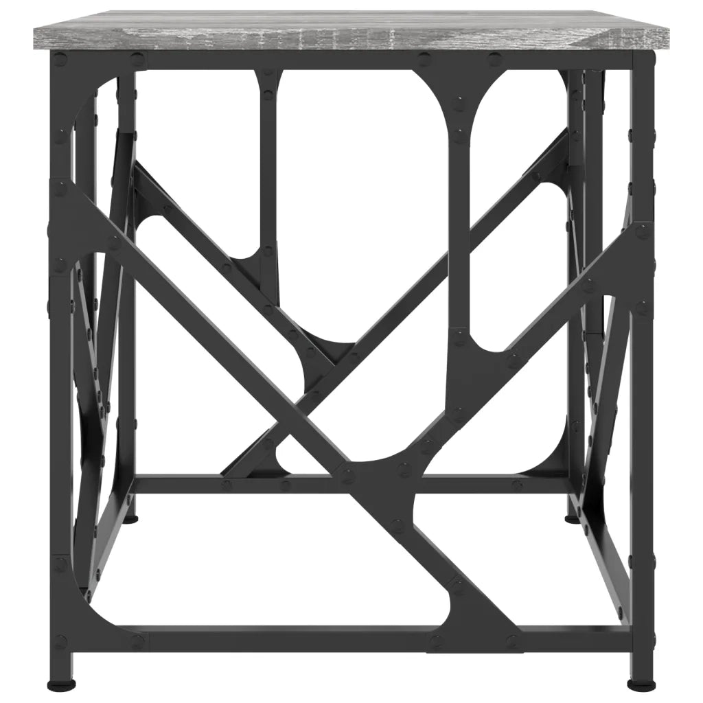 Tavolino Salotto Grigio Sonoma 45x45x47,5 cm Legno Multistrato 834123