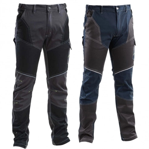 PANTALONE DA LAVORO STRETCH BLU Tg. XXXL
