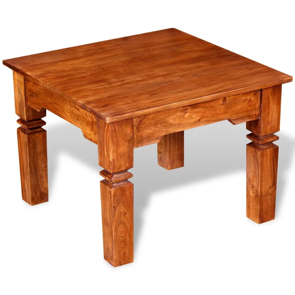 Tavolino da Salotto in Legno Massello 60x60x45 cm cod mxl 15935