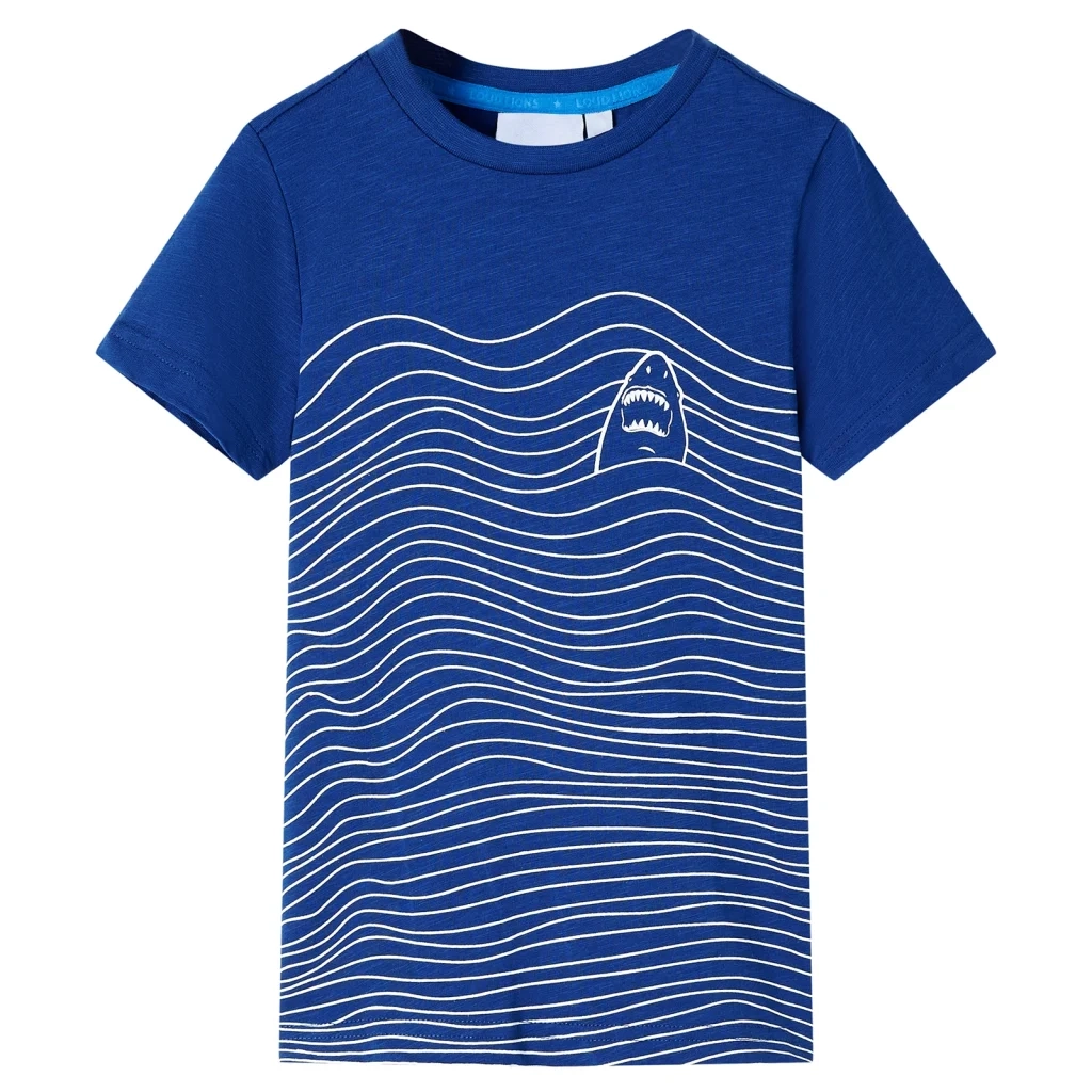 Maglietta per Bambini Blu Scuro 140cod mxl 85340