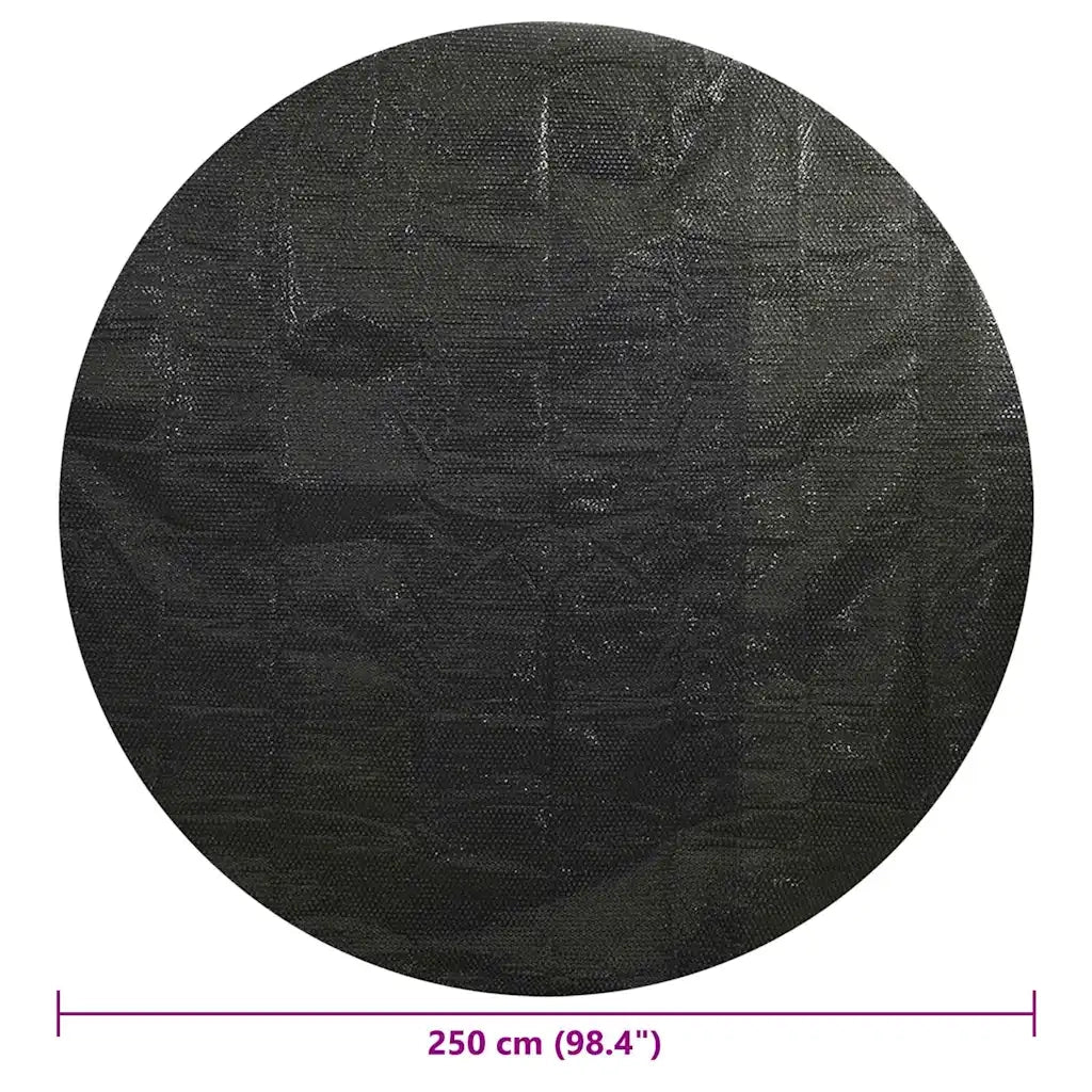Copertura per Piscina Nera 250 cm PE CFW7634434