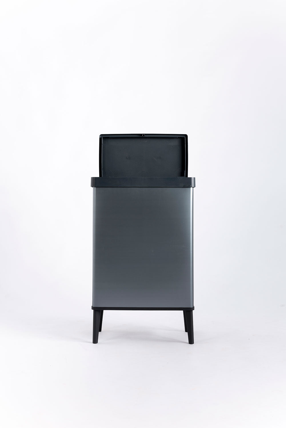 Pattumiera Alta 54L Keter Verto High 43,5x26,5x68,7 cm in Plastica Blu Perla