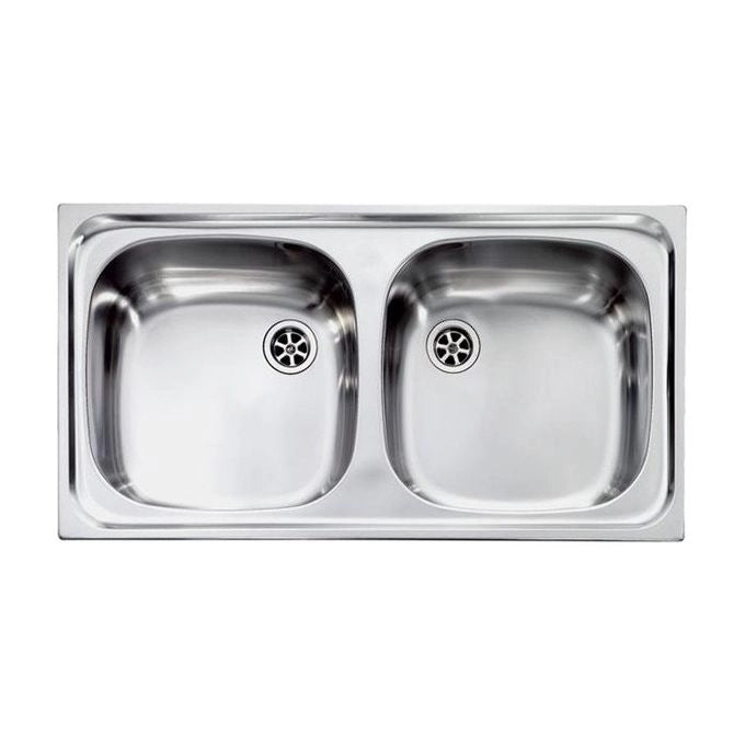 CM Aurora 79 x 42 2V Lavello ad incasso Rettangolare Acciaio inossidabile
