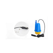 Trade Shop - Idropulitrice 12 Volt 80w Con Pistola Tubo Flessibile 3mt 4.5l/min A Immersione -