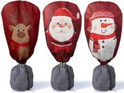 Set di 3 veli protettivi per piante invernali 70g/m² 90x110cm protezione per piante da gelo protezione per piante invernale sacco di juta per piante veli per piante per palme e olivi (rosso)