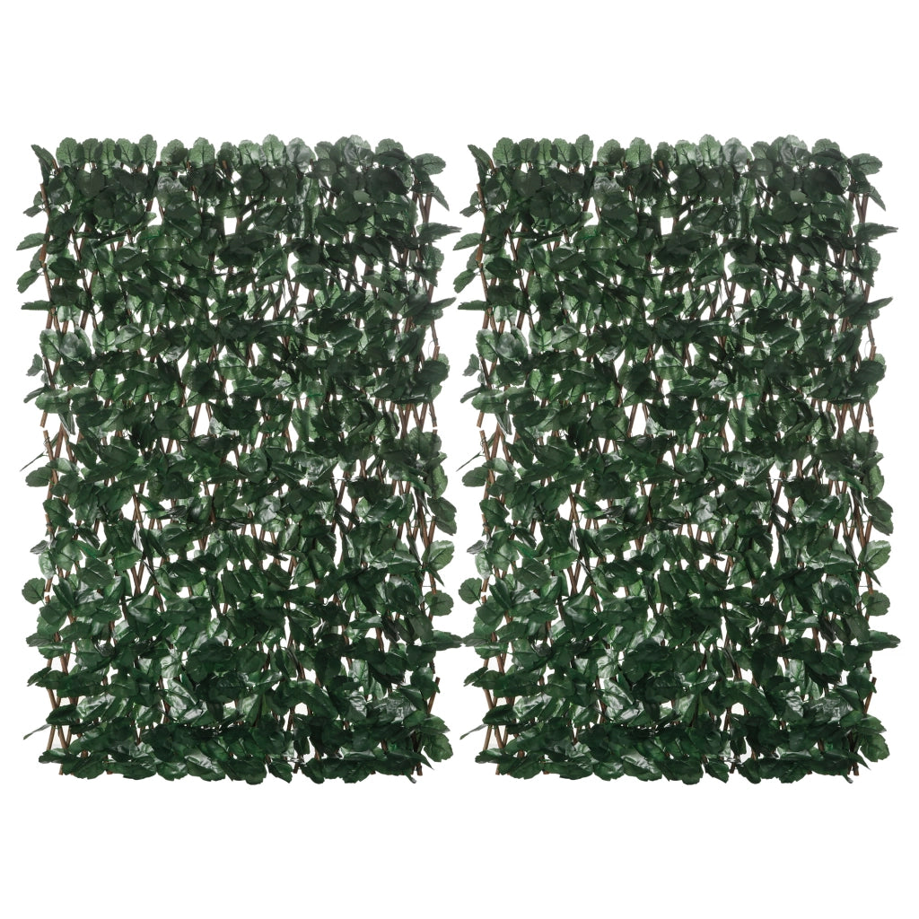 Pannello frangivista artificiale per siepe ¨C zephmum ¨C 295x70 cm verde