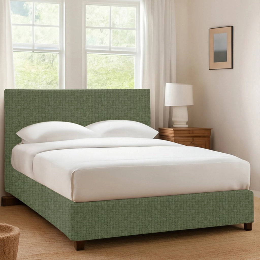 Dagenham, Letto Singolo Sfoderabile Made in Italy, Verde