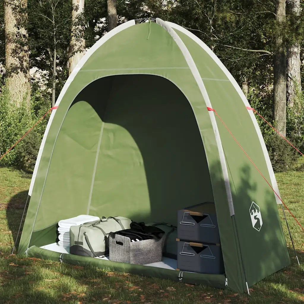 Tenda Portaoggetti-Tenda deposito da esterno Verde Impermeabile 362640