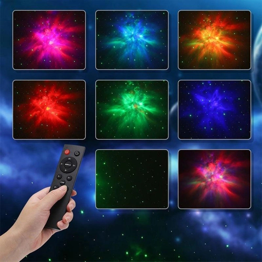 Trade Shop - Proiettore Di Stelle E Galassie Astronauta Luce Notturna Con Effetti Planisfero -