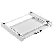 Kit di impilamento con ripiano scorrevole per lavatrice e asciugatrice standard bianco 03_0006457