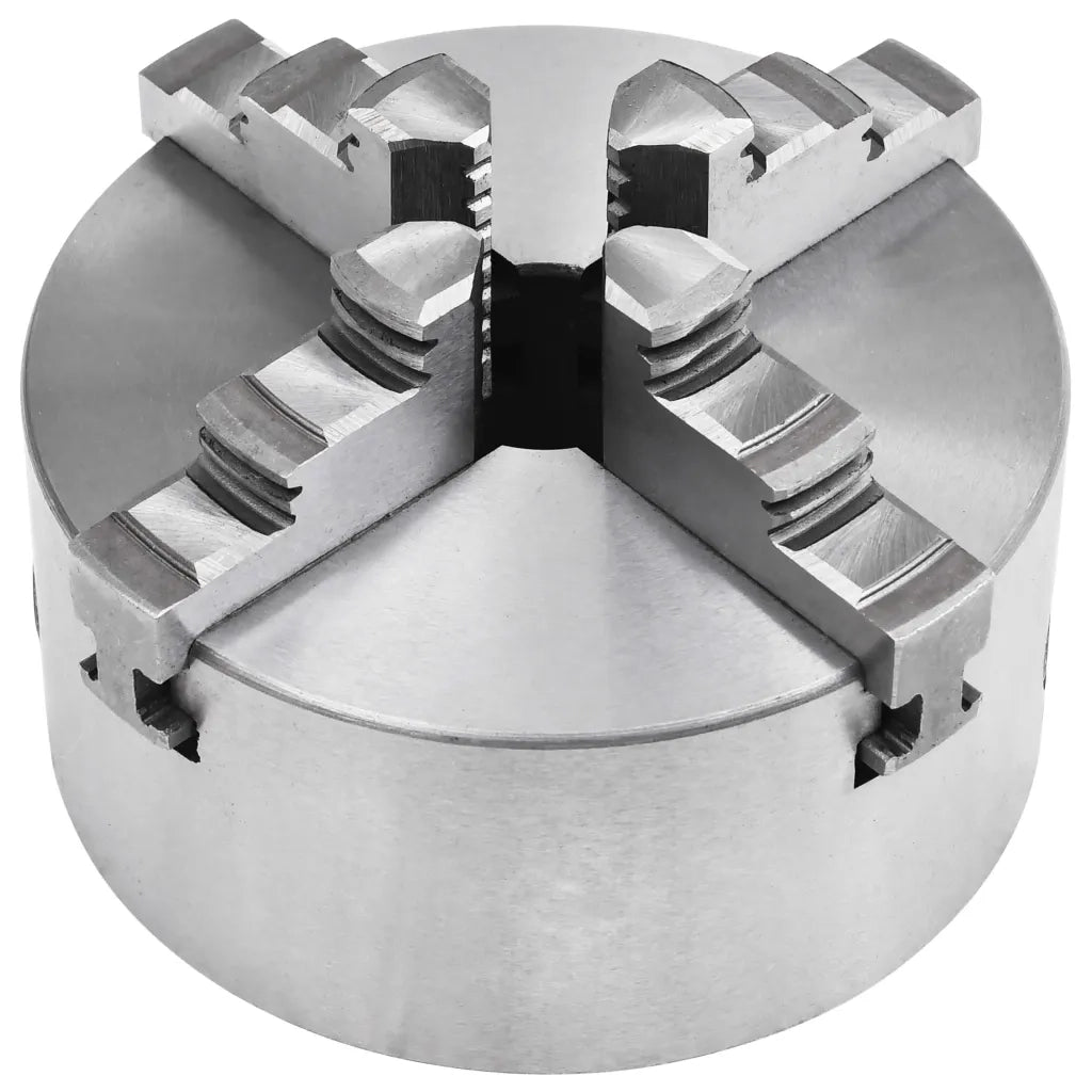 Mandrino per Tornio a 4 Griffe Autocentrante 125 mm in Acciaio CFW2932114