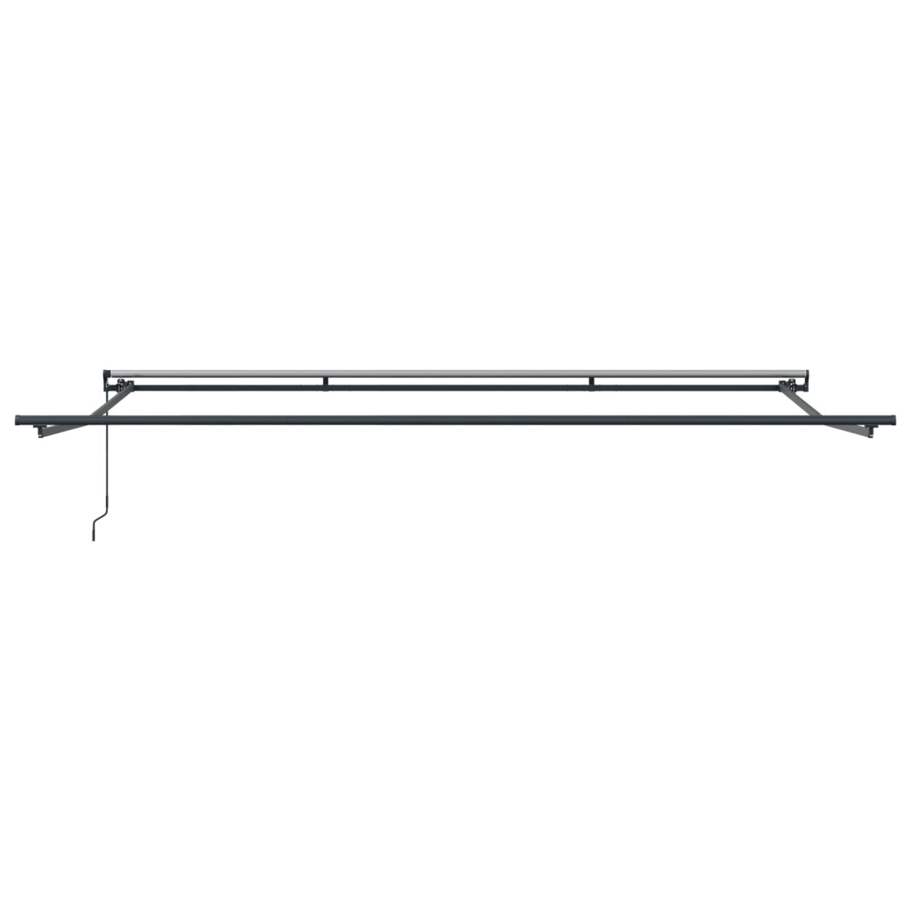 Tendone Retrattile Manuale Strisce Multicolore 450x350 cm