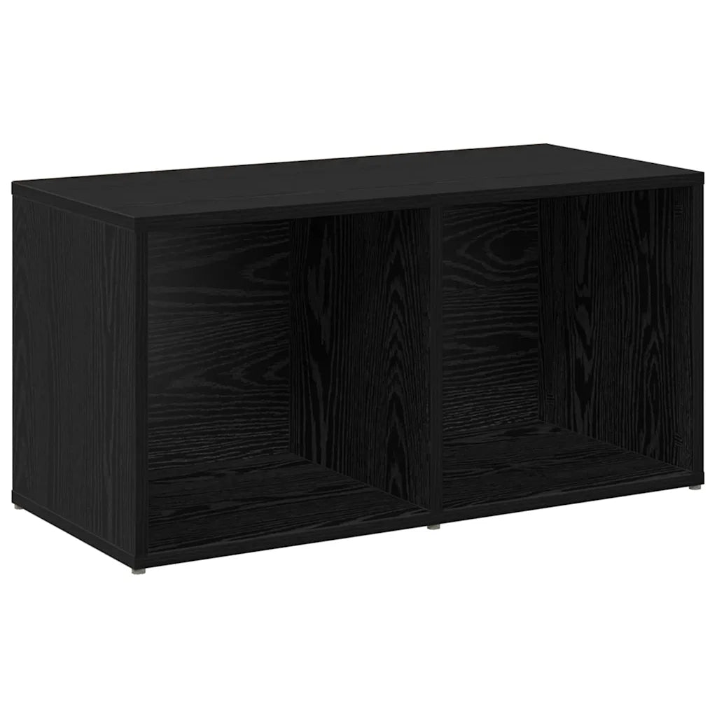 Set mobile TV 2 pz Rovere Nero Legno ingegnerizzato 3393520