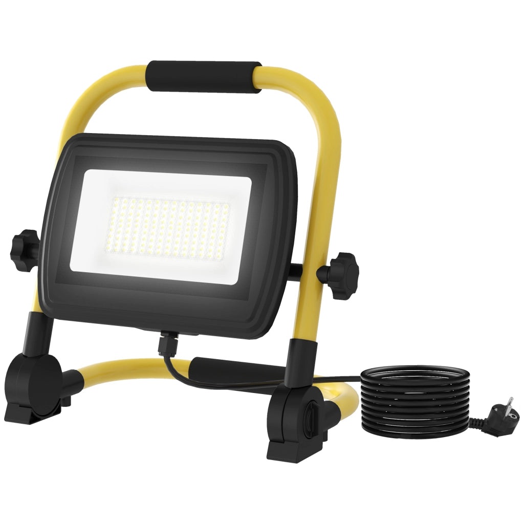 Lampada LED 4250 Lumen IP65 ¨C zephmum ¨C Giallo 25,5x16x25,5 cm