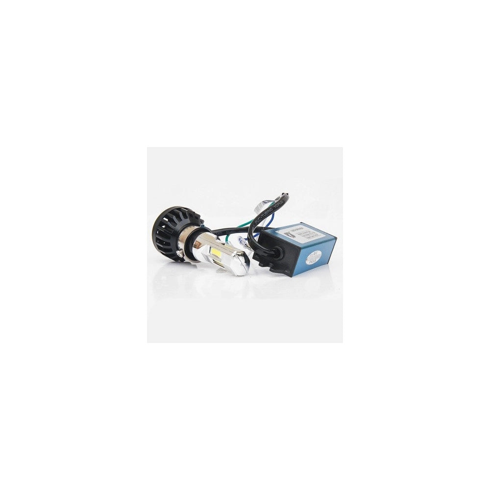 Trade Shop - Faro Lampada Led H4 H6 6 Kit Per Moto Motocicletta 35w Watt Mod. M02e 3500 Lmn -