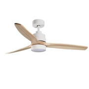 Ventilatore da soffitto led ledme 8822 white crazy con luce e telecomando