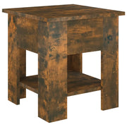 Tavolino da salotto | Tavolino da caff¨¨ | Tavolino da Soggiorno Rovere Fumo 40x40x42 cm Legno Multistrato