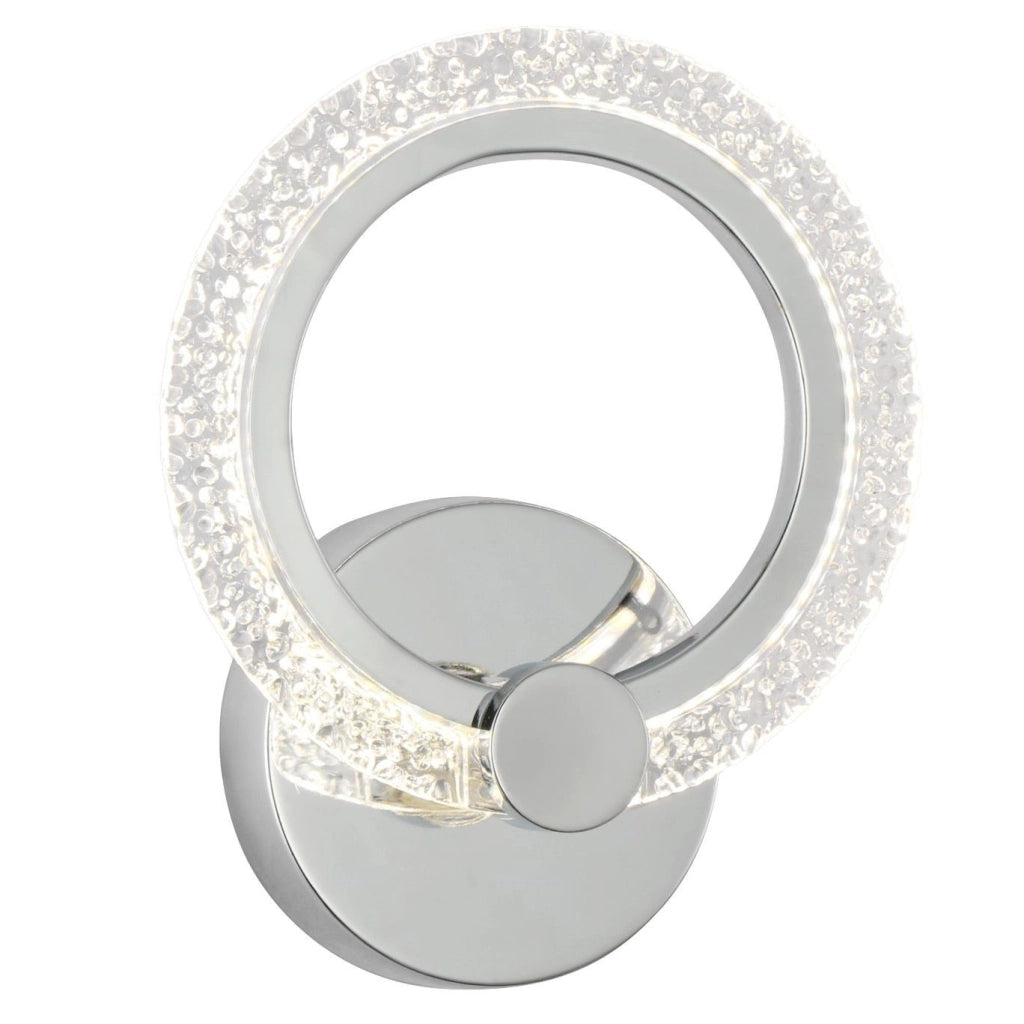 Applique Da Parete Led Lhj067-w Chrome