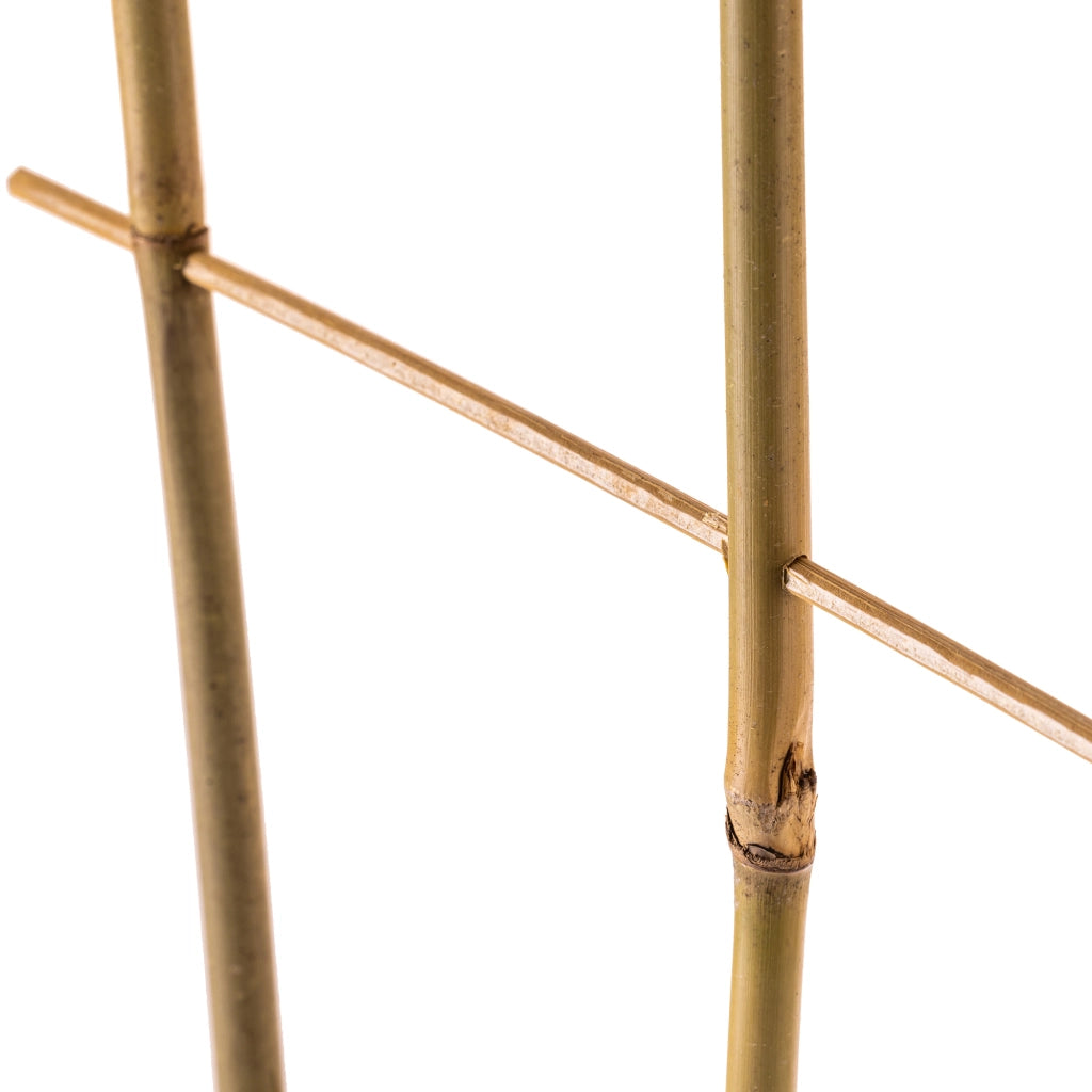 Scala di supporto per piante KADAX in bambù, 60 cm, triplo supporto per fiori