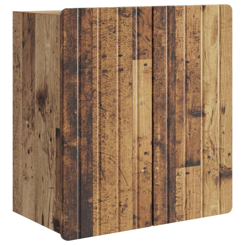 Mobiletto a muro Legno antico 59 x 31 x 64 cm 898243
