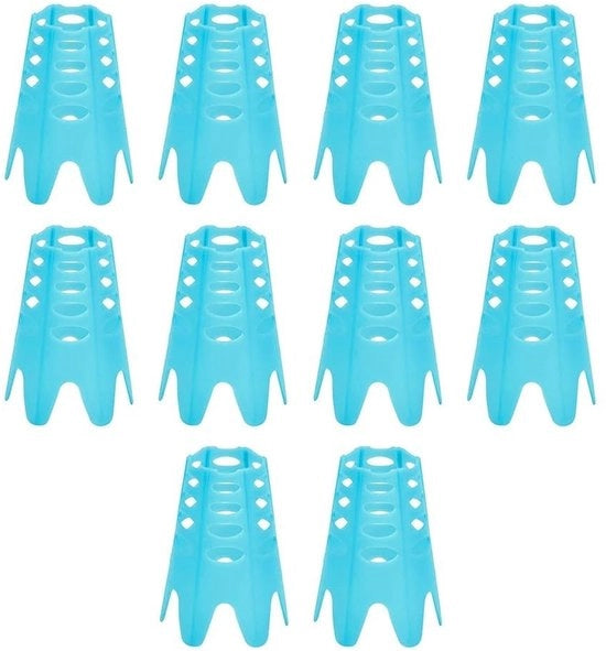 Accessori da golf in plastica - 10 pezzi - Portatile - Accessori da golf - Ambientalmente puro - Riduzione della resistenza