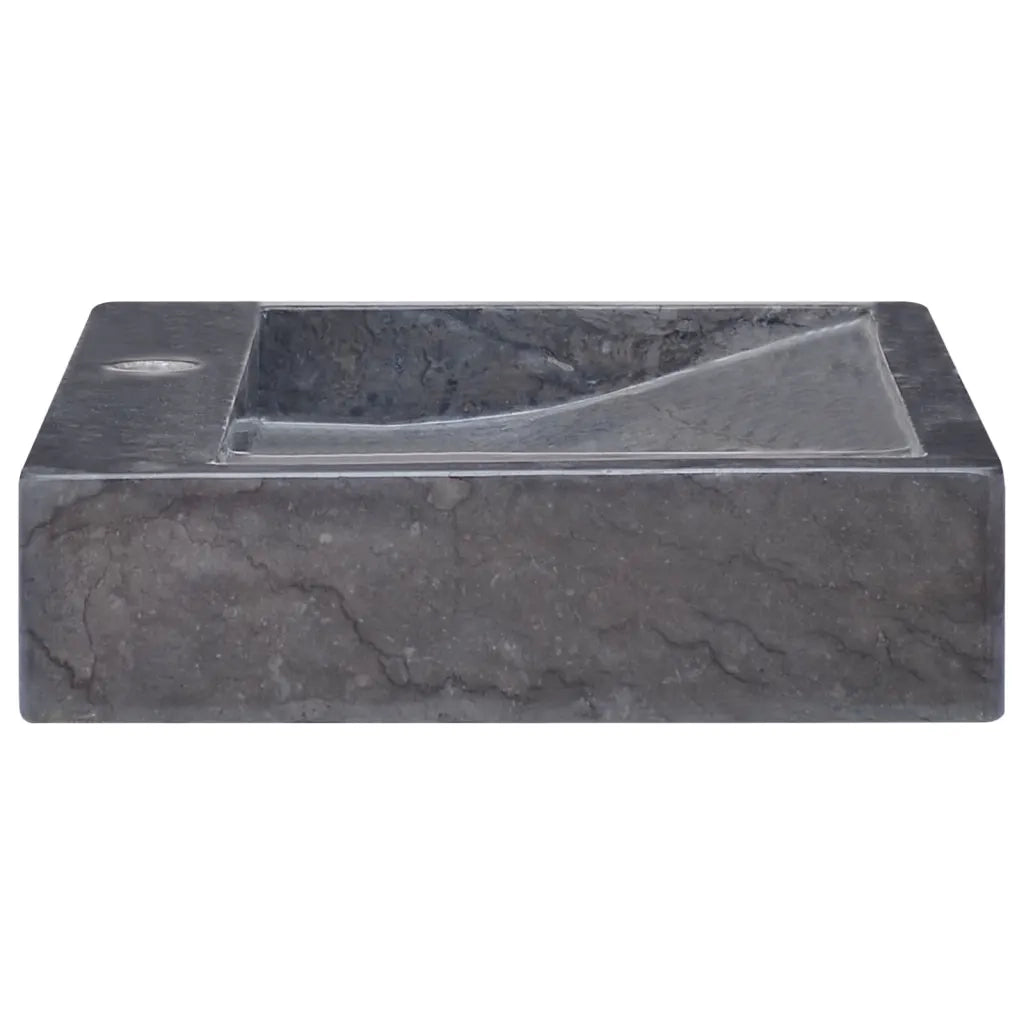 Lavandino Nero 58x39x10 cm in Marmo cod mxl 52150