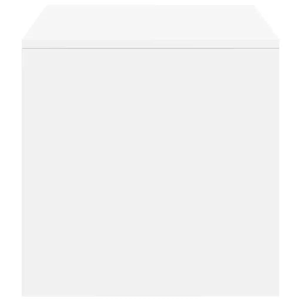 Mobile Porta TV Bianco 100x40x40 cm in Legno Multistrato 859118