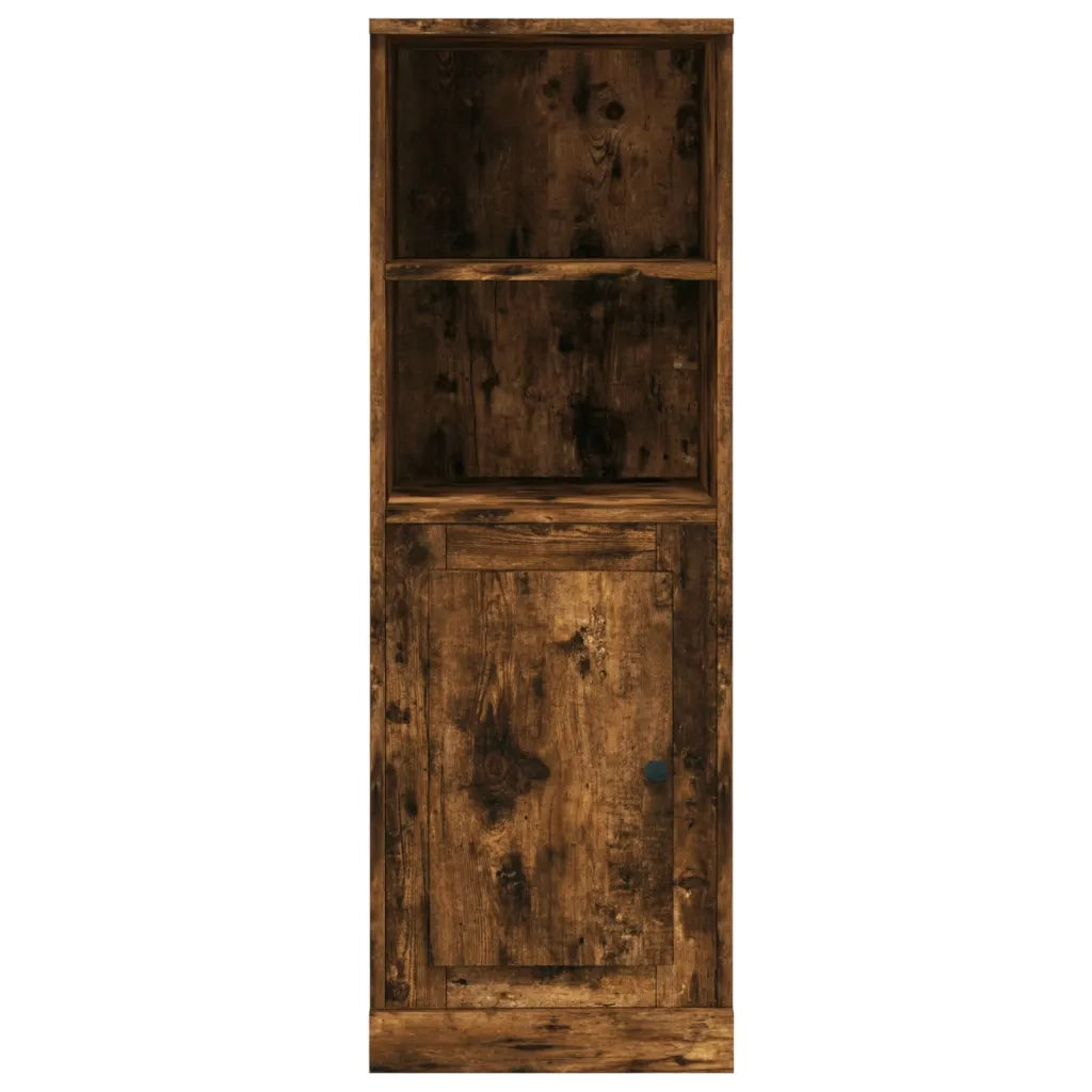 Credenza Rovere Fumo 36x35,5x103,5 cm in Legno Multistrato