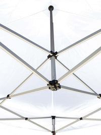 Gazebo Pantheon 3x4,5 m in Alluminio Bianco