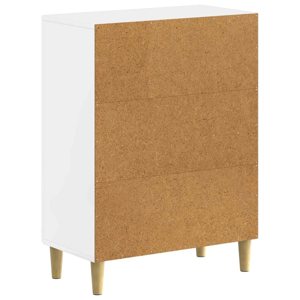 Mobiletto da Bagno ARNHEM Bianco Lucido 59,5 x 31 x 80 cm 896619
