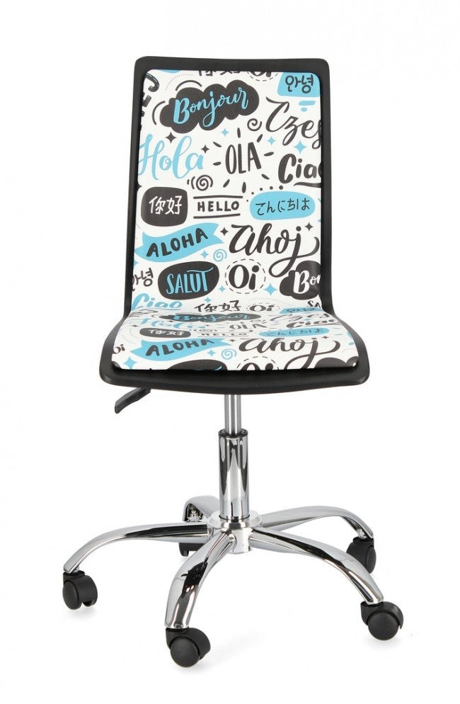 Sedia Ufficio Young Hello in Similpelle