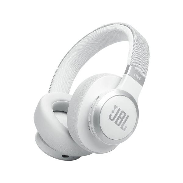 Cuffie microfono bluetooth jbl jbllive770ncwht live 770nc white