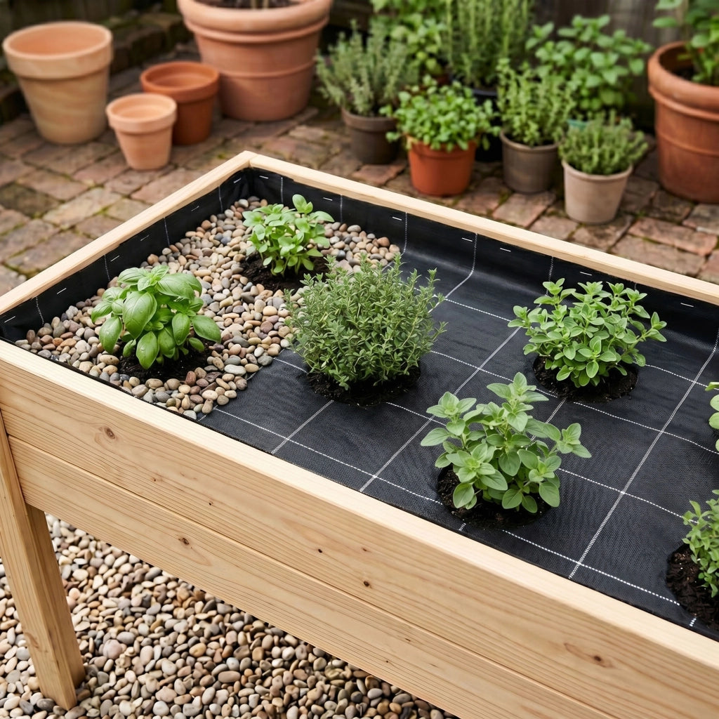 Nyumput - Telo Pacciamatura 10x2,10 m 100Gr/mq tessuto permeabile antierbacce antialga per orto giardino nero