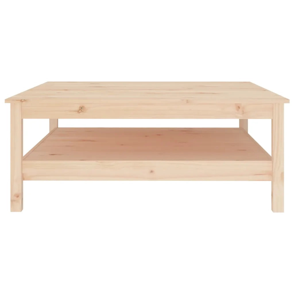 Tavolino da Caff¨¨-Tavolino da soggiorno-Tavolo da Caff¨¨ 100x100x40 cm in legno massello di pino