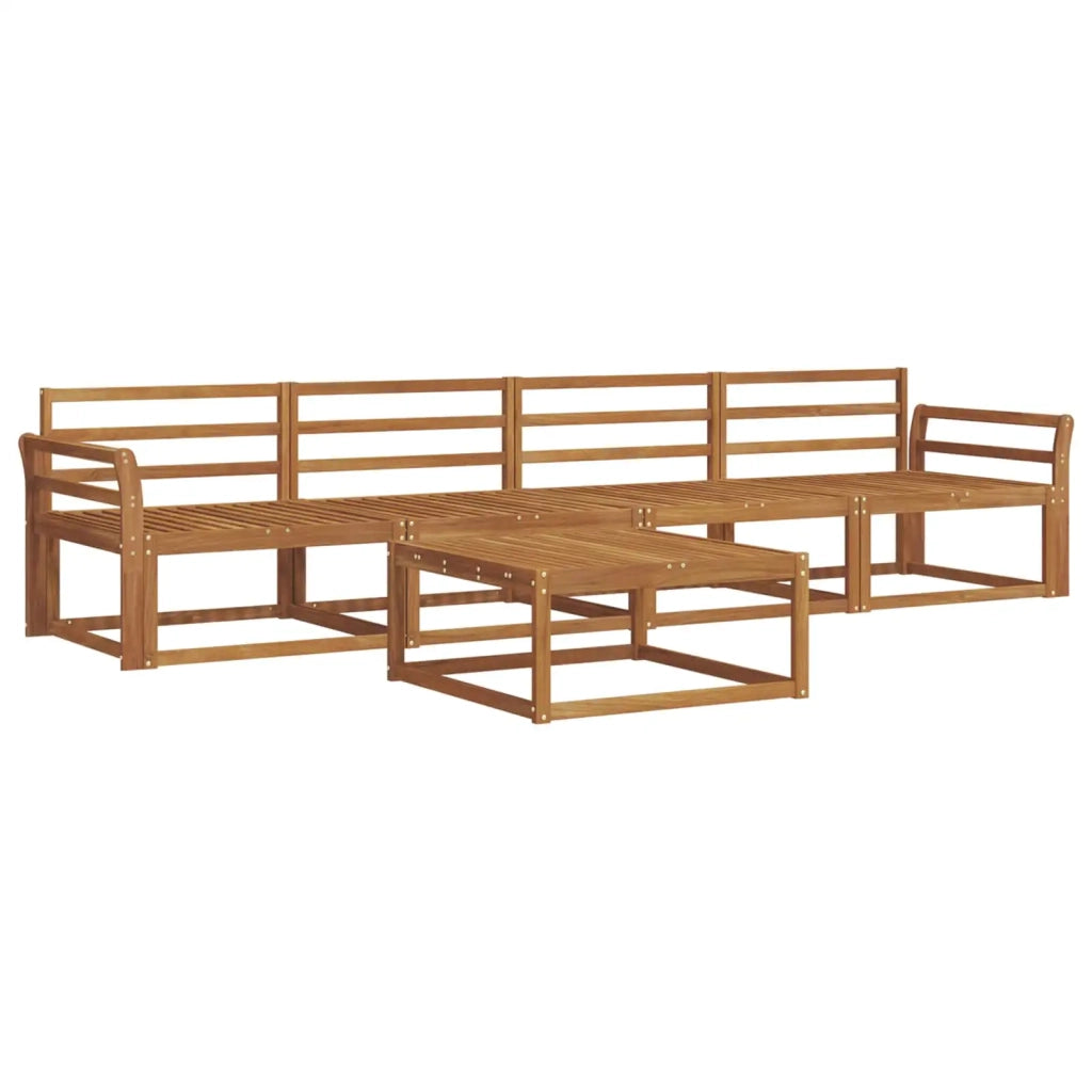 Set di divani da esterno 5 pcs Naturale 3367157